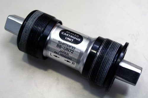 Picture of Shimano BB-UN72 70mm 107.0mm ITA Square Taper