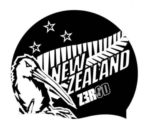 Picture of Z3R0D National Pride Swim Cap  New Zealand