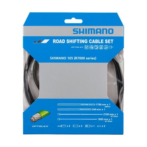 Picture of Shimano 105 Road Optislick Shift Cable set black