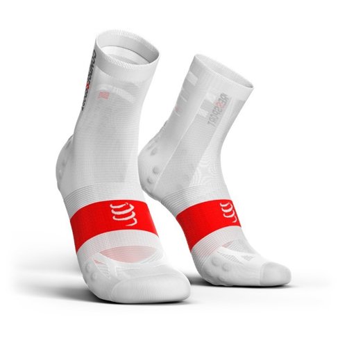 Picture of CompresSport Ultra Light Racing Socks V3.0 High Cut T3 (No42-44)  white