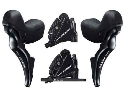 Picture of Shimano Road Disc Brakes BR-R7070/ST-R7025 Front&Rear