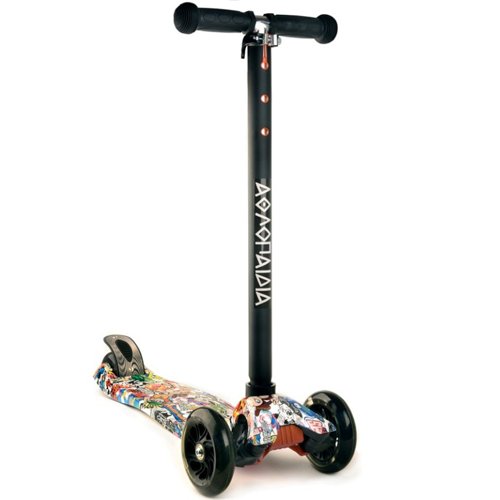 Picture of 3-Wheel scooter  graffiti