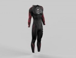 Picture of Z3R0D Στολή Κολύμβησης Flex Max Men Μαύρο|Κόκκινο