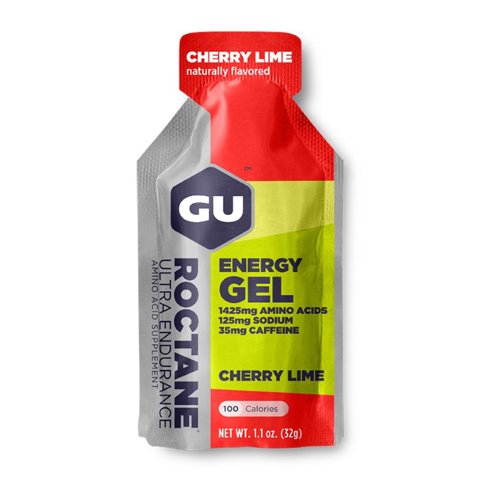 Picture of GU Energy Gel Roctane 32g 125mg sod  cherry|lime