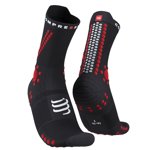Picture of CompresSport Pro Racing Socks V4.0 Trail Μαύρο|Κόκκινο