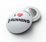 Picture of Fix Points Magnetic Bib I Love Running