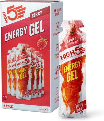 Picture of High5 Energy Gel 6 Pack Berry