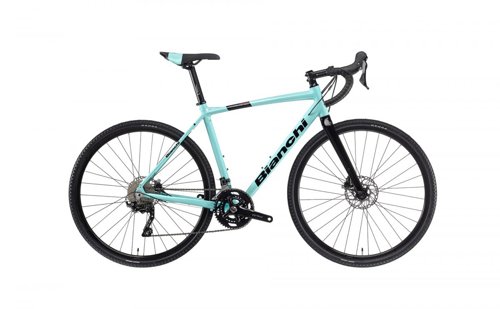 Picture of Bianchi Ποδήλατο Gravel 700c Nirone 7 All Road 10sp (530mm) celeste