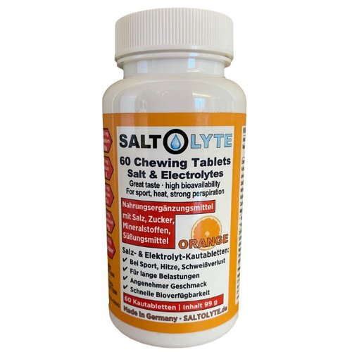 Picture of Saltolyte 60 Chewing Tablets Orange
