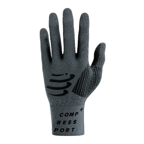 Picture of CompresSport 3D Thermo Gloves asphalte/black small/medium